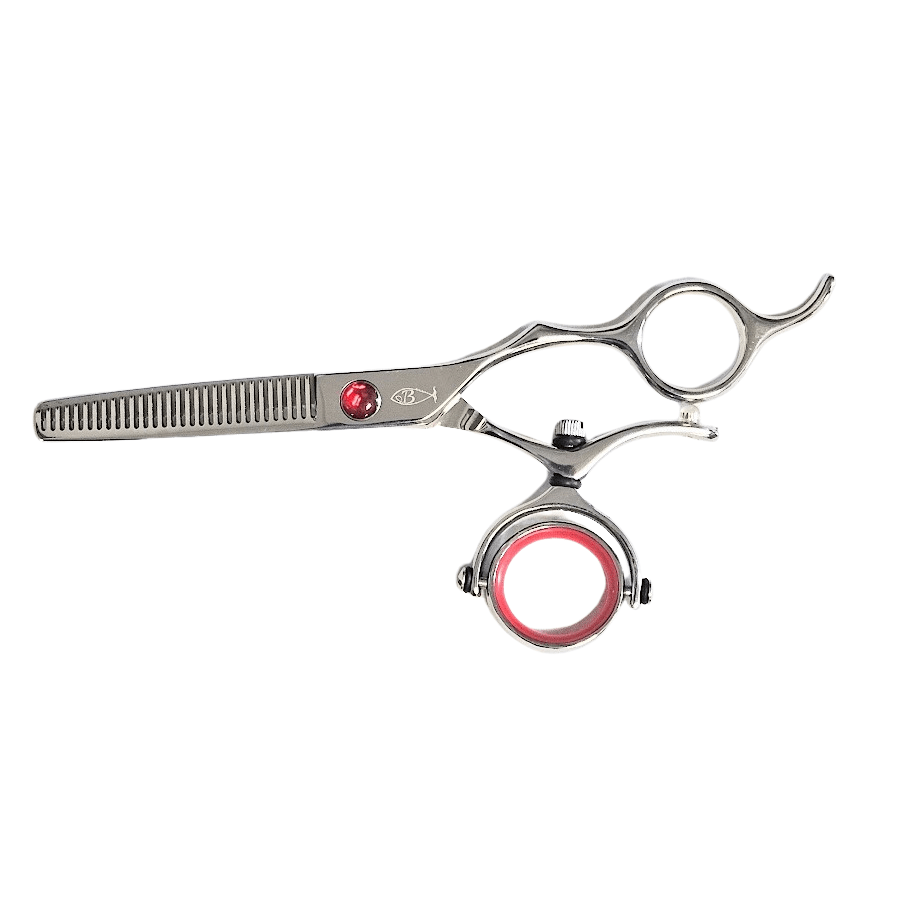 Rocker Shears With Swivel Thumb
