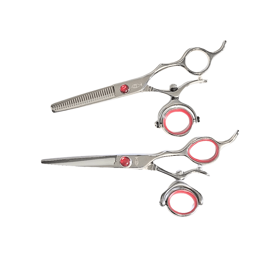 Rocker Shears With Swivel Thumb