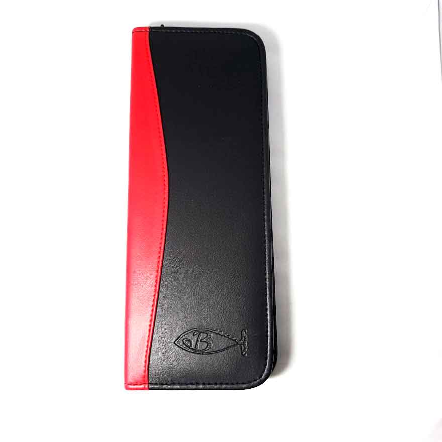 Red Long Shear Case for 3 Shears